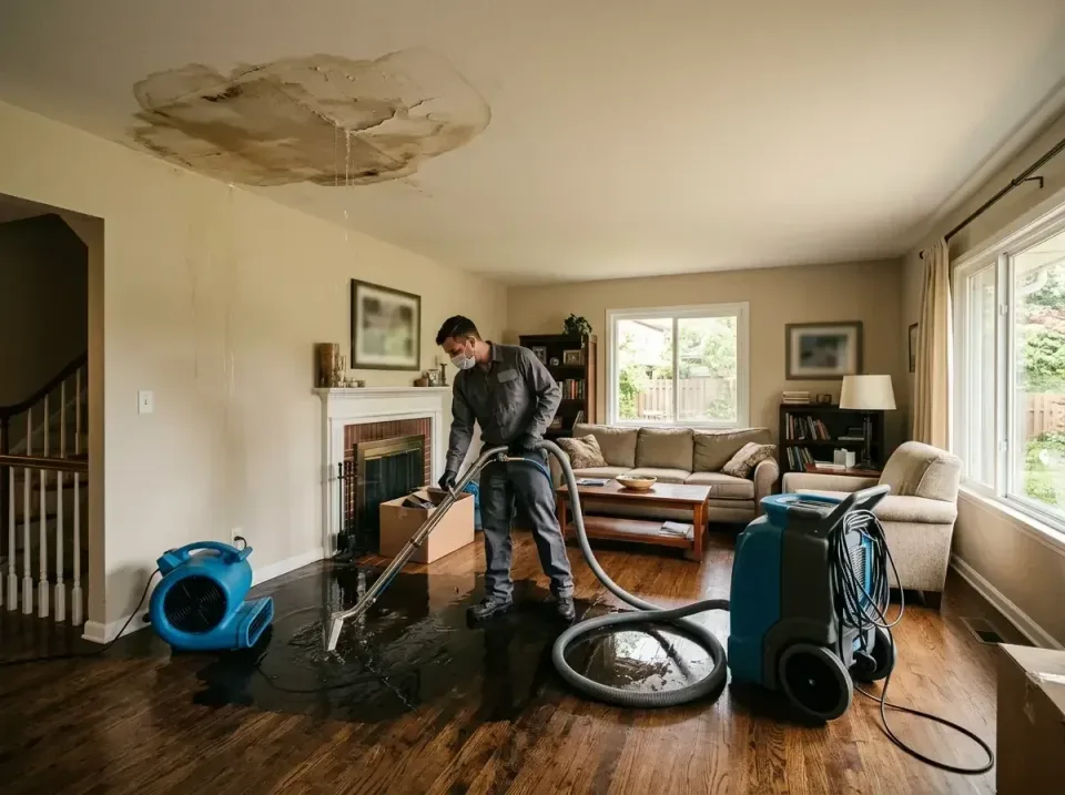 attic-pipe-burst-ceiling-drip-008 — frequently asked questions, Water Damage Restoration & Carpet Care in Atherton, CA